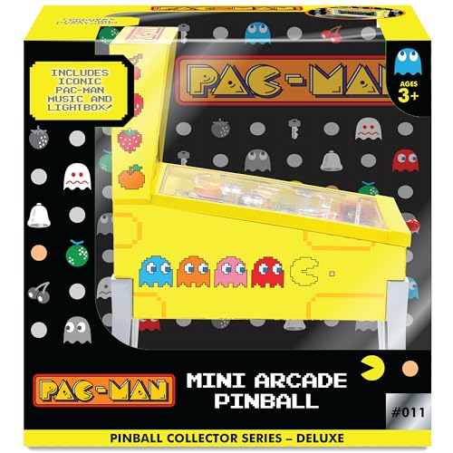 Mini Arcade Pinball Tabletop Game with Lights & Sounds E77589