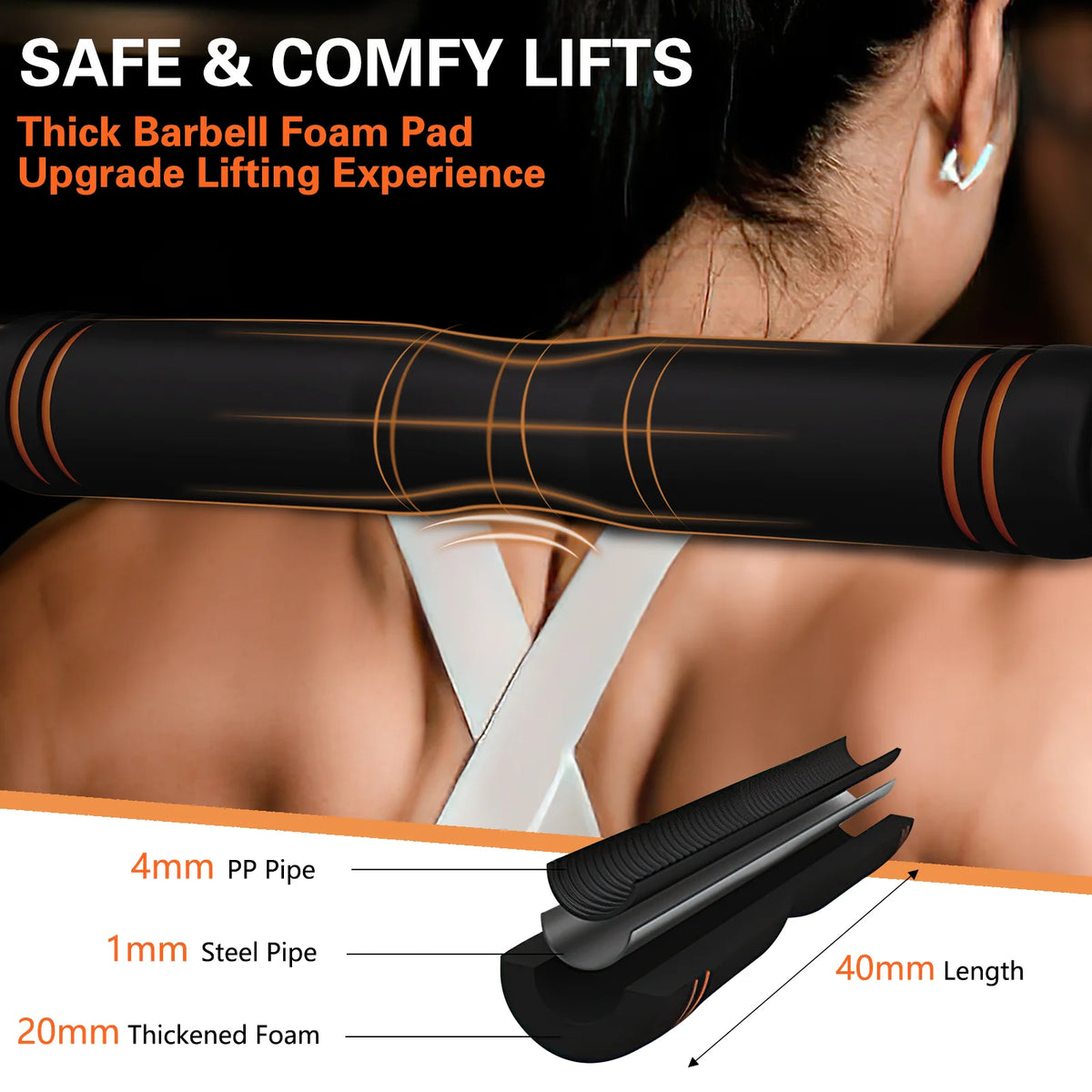 44lb 6-in-1 Adjustable Dumbbells Set with Connector O471