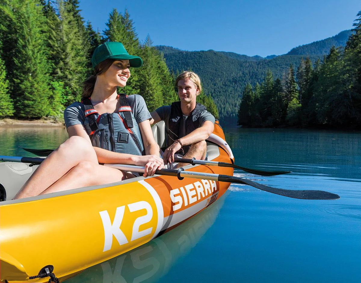 Inflatable Kayak with Oars and Hand Pump J8953