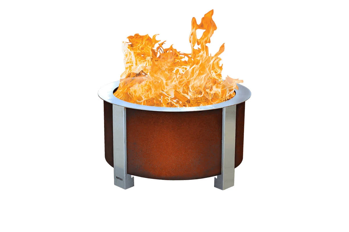 24 Smokeless Corten Steel Fire Pit R142