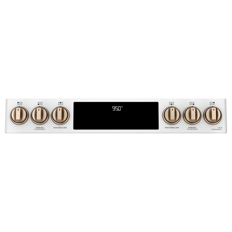 30 in. 7.0 cu. ft. Slide-In Smart Double Oven Dual-Fuel Range C6245