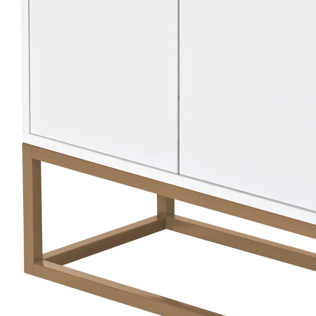 Modern White Sideboard Buffet Cabinet T952479