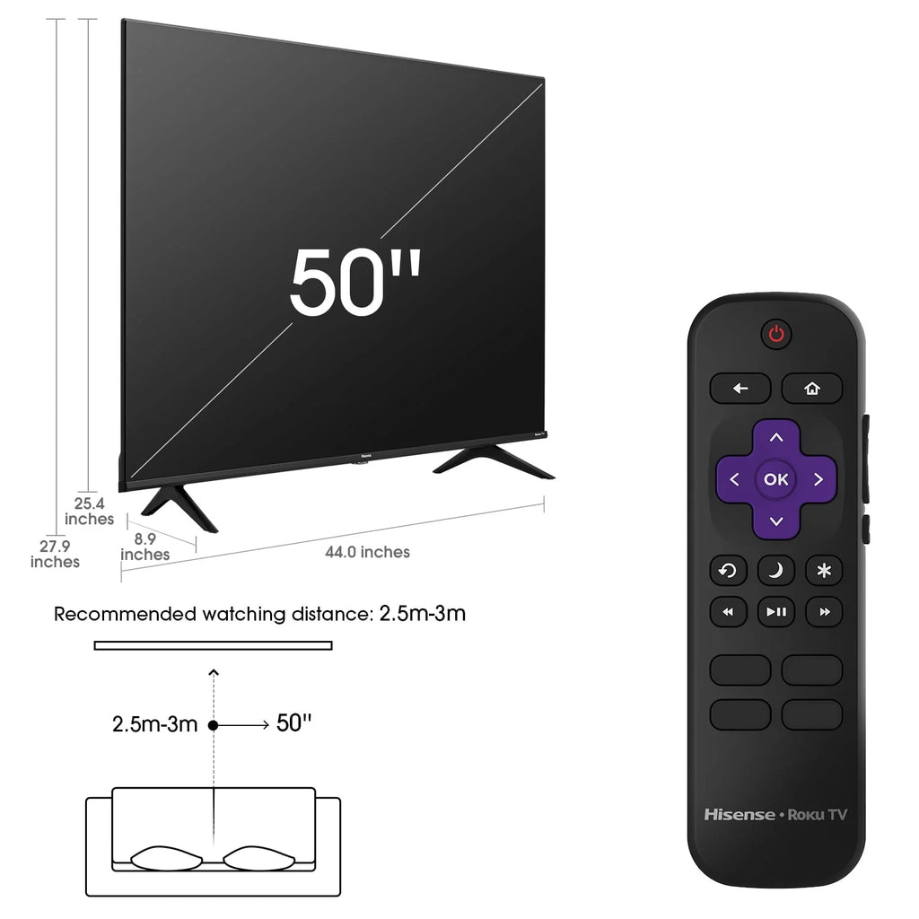 50 Class 4K UHD LED LCD Smart TV HDR J690