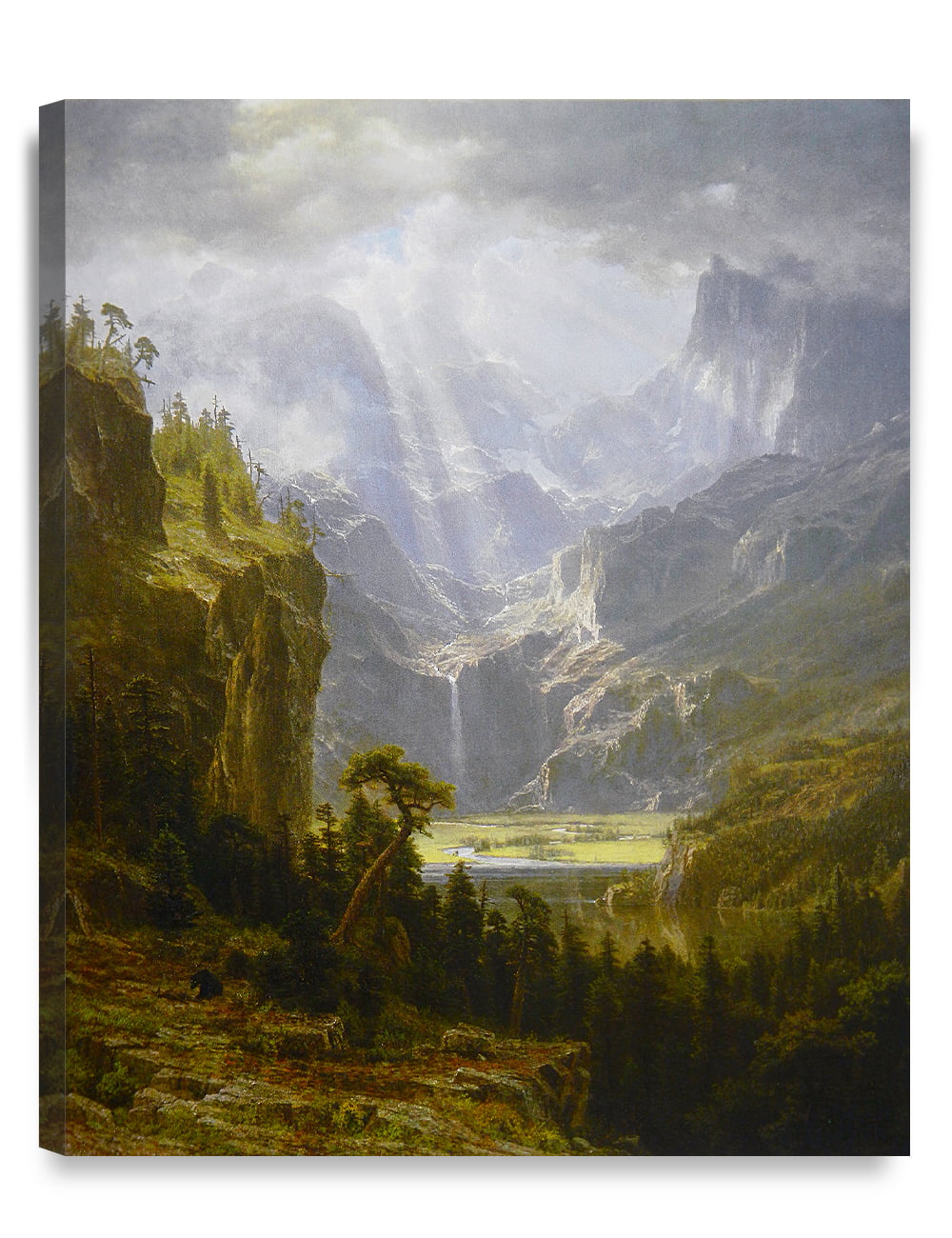 Rocky Mountains Giclee Print on Canvas 30" H x 24" W F20741