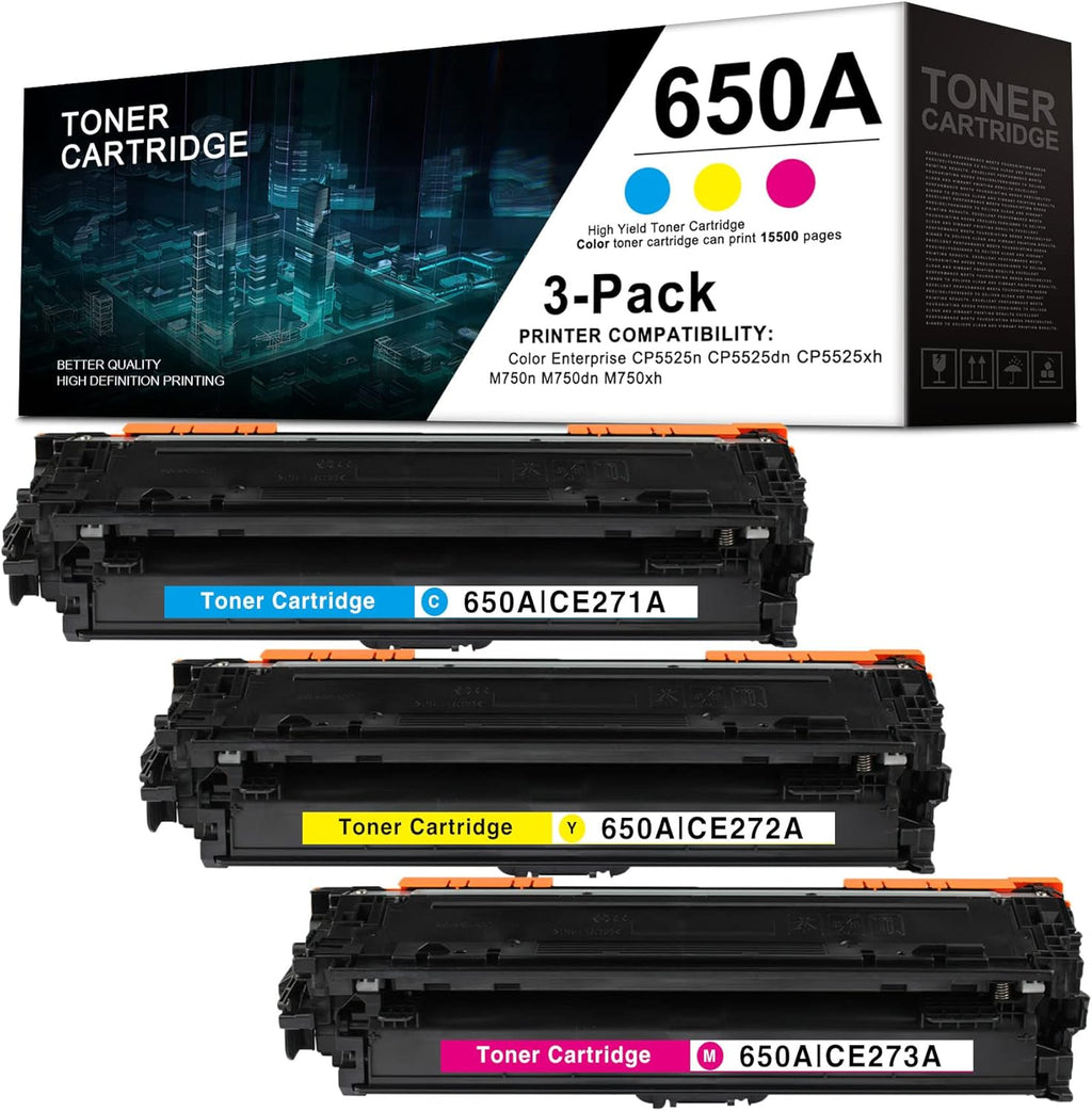 3 Pack Remanufactured Toner Cartridge Replacement X9609