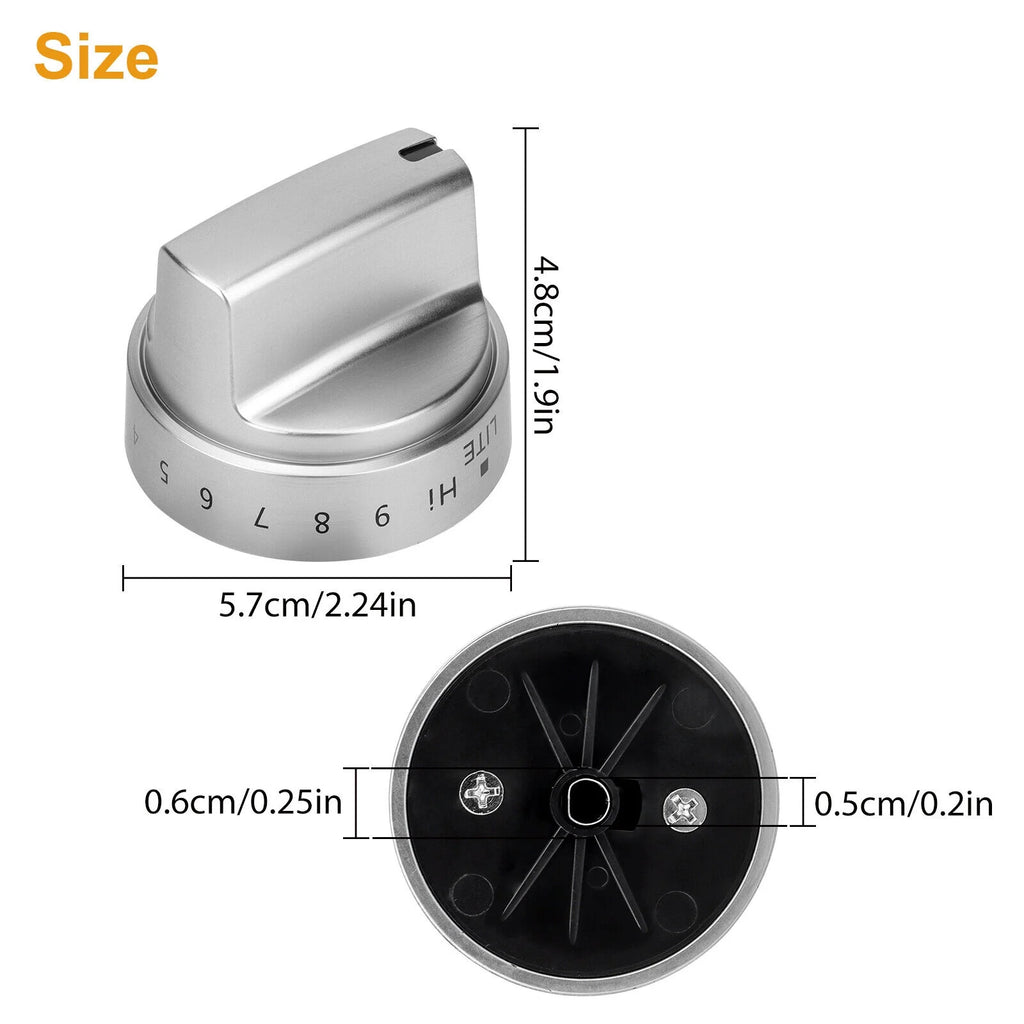 Stainless Steel Control Knobs C40032
