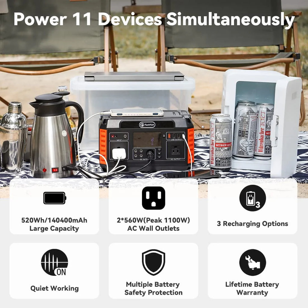 560W Portable Power Station Y7584