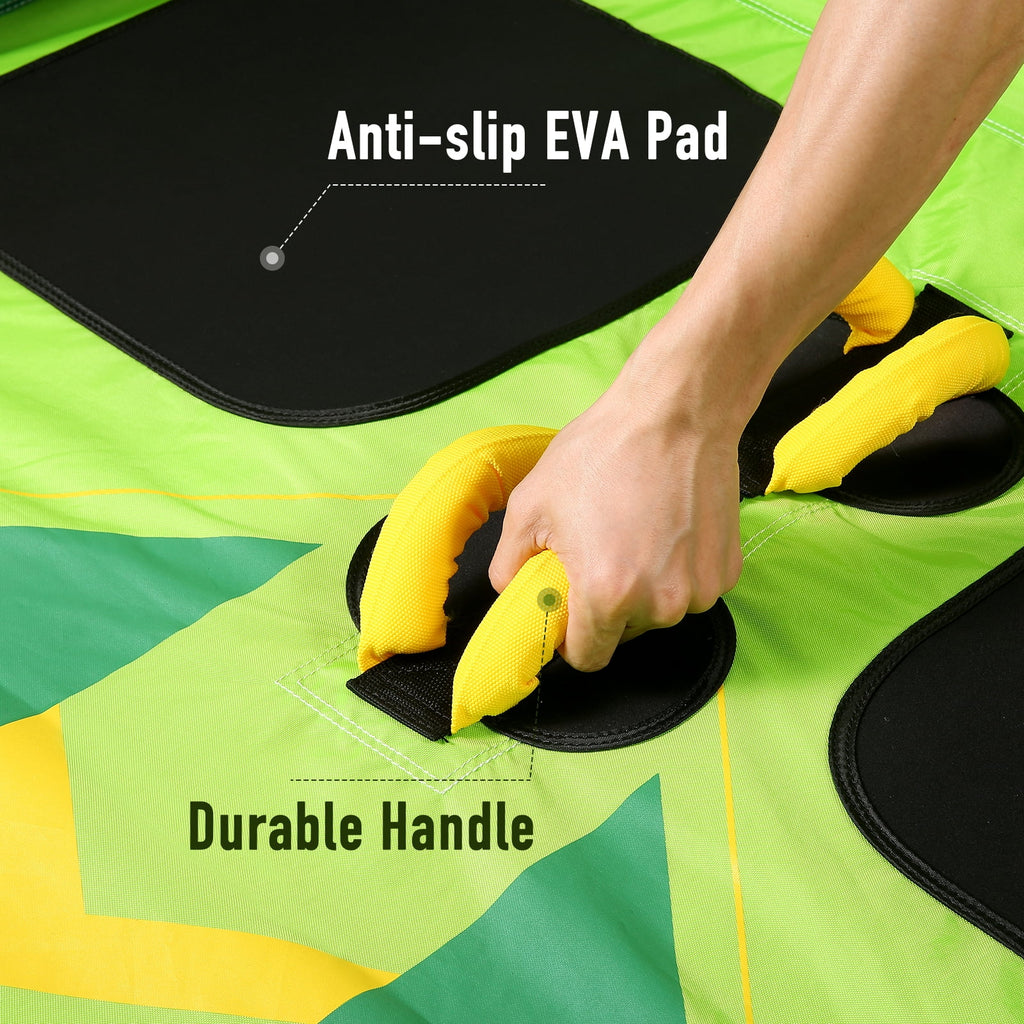 Inflatable Towable Tube with EVA Foam Seat Pads V64911