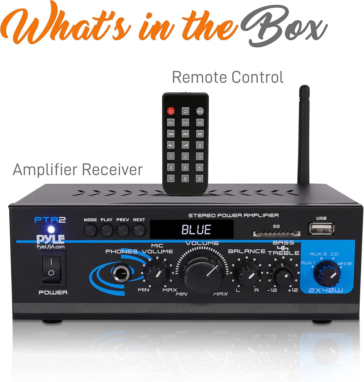 Home Audio Power Amplifier System H485