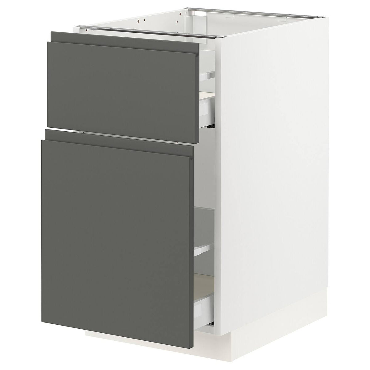 White Base Cabinet with Drawer A761