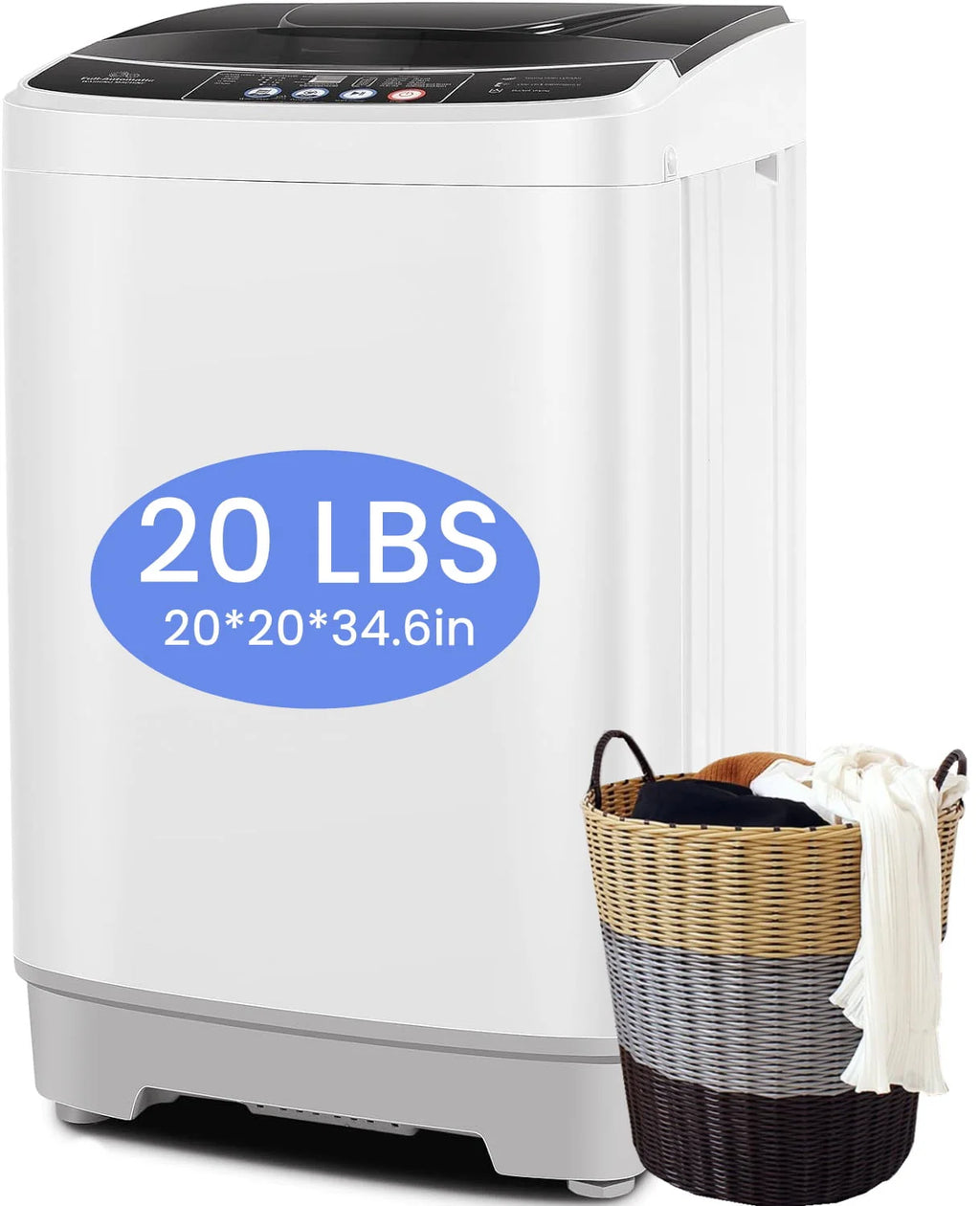 17.8 lb. Capacity Portable Washer and Dryer Combo I7267