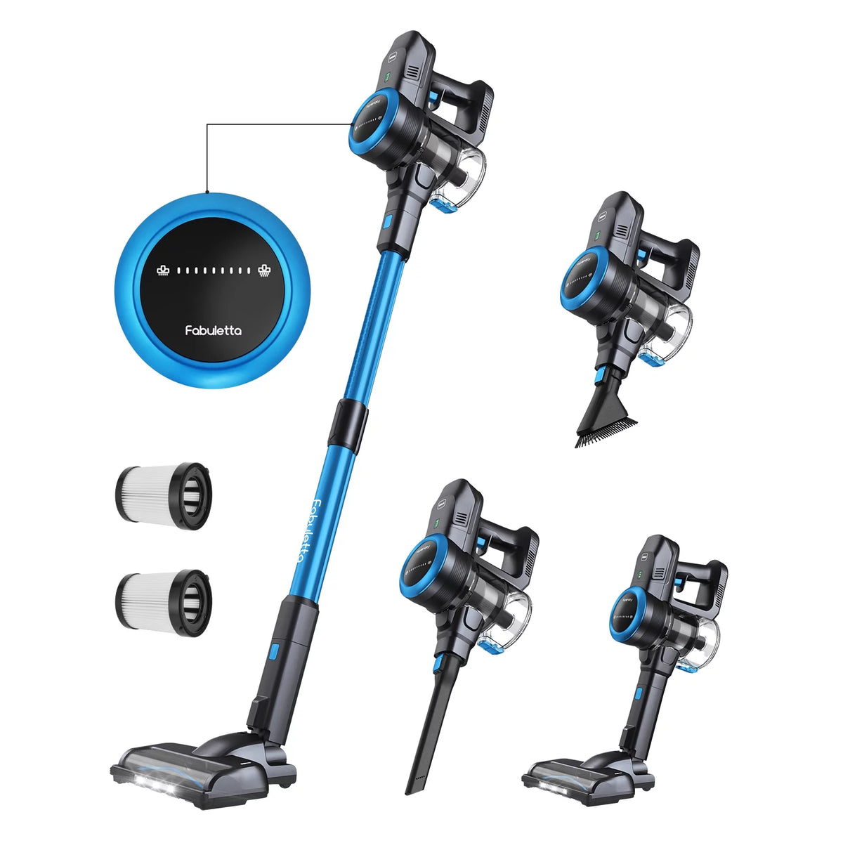 Cordless 24Kpa 6-in-1 Lightweight Stick Vacuum Cleaner B735231