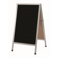 Aluminum A-Frame Sidewalk Marker Board 24"W x 42"H P91340