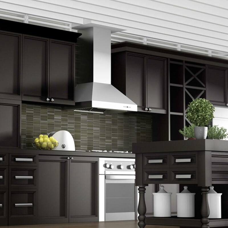 30 in. 400 CFM Convertible Wall Mount Range Hood Stainless Steel M2629