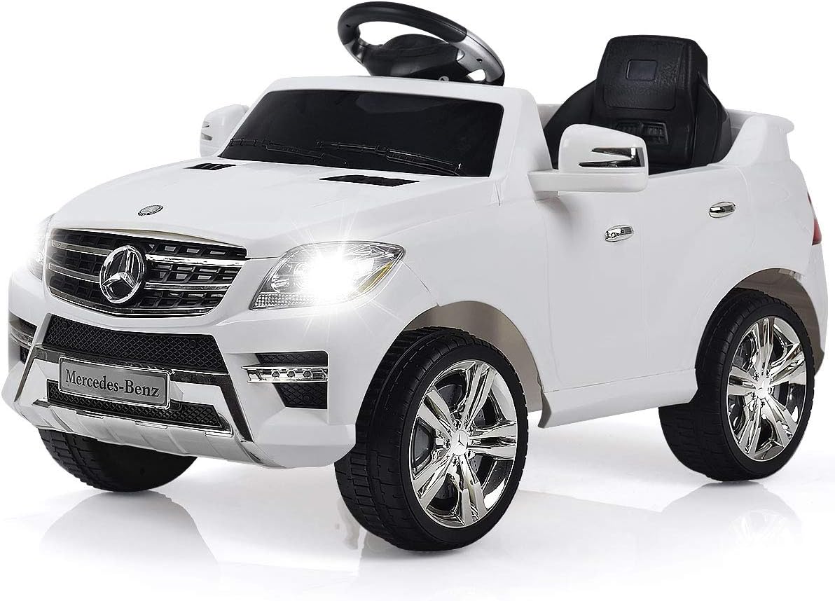 Black 6V Electric Ride On Car with Remote Control T980
