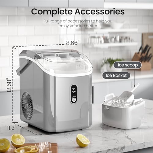 Black Portable Nugget Ice Maker G91456