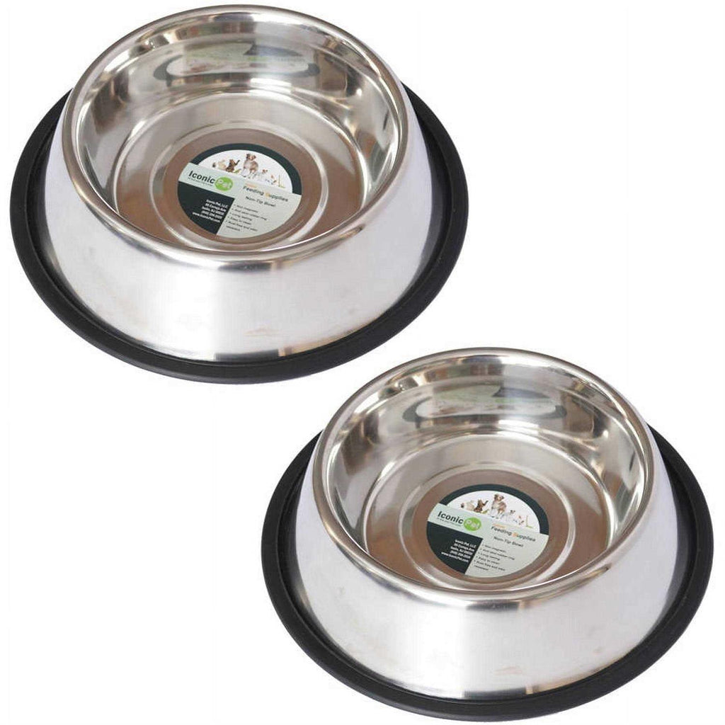 Stainless Steel Non-Skid Pet Bowl T98016