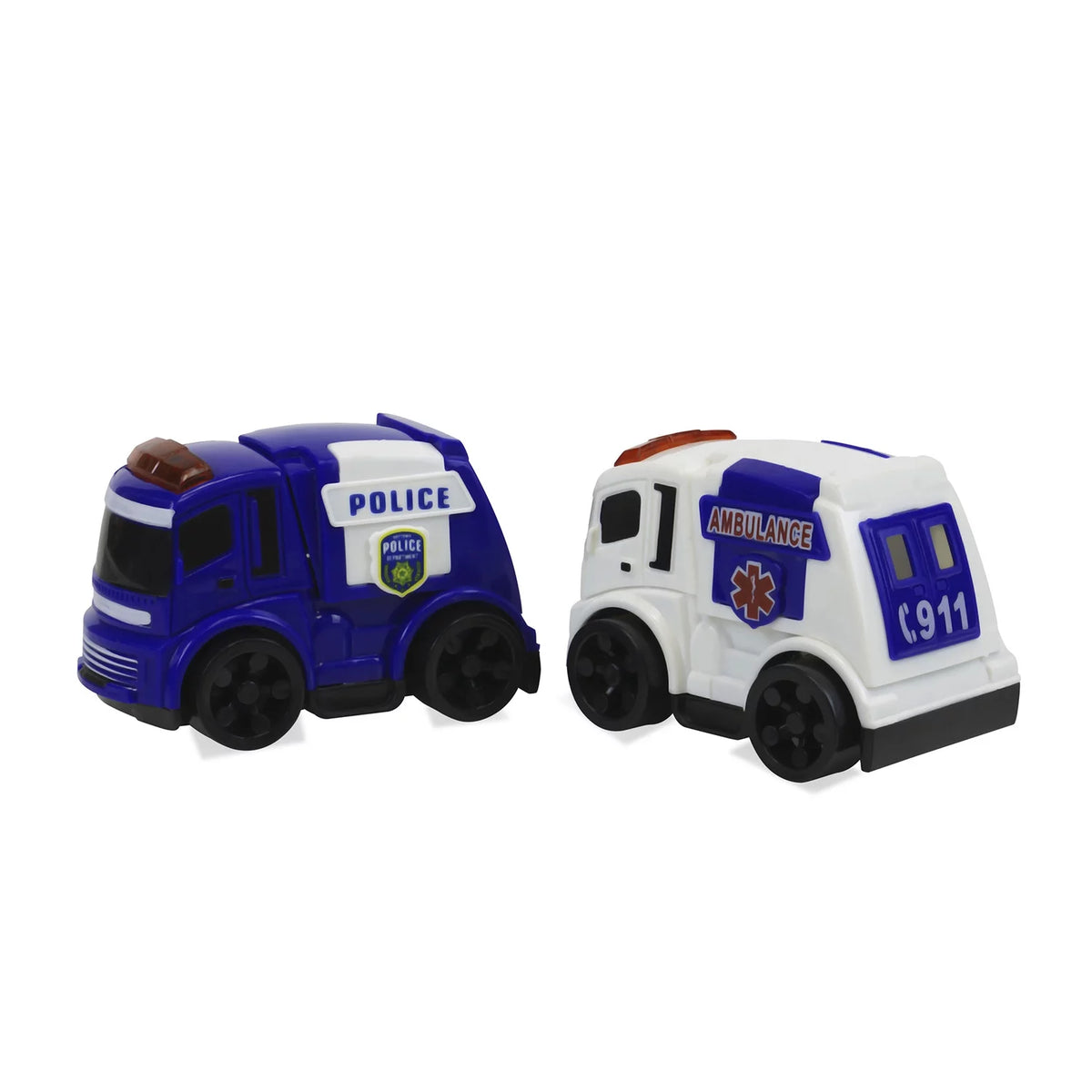 Set of 6 Friction Powered Toy Cars Y3520