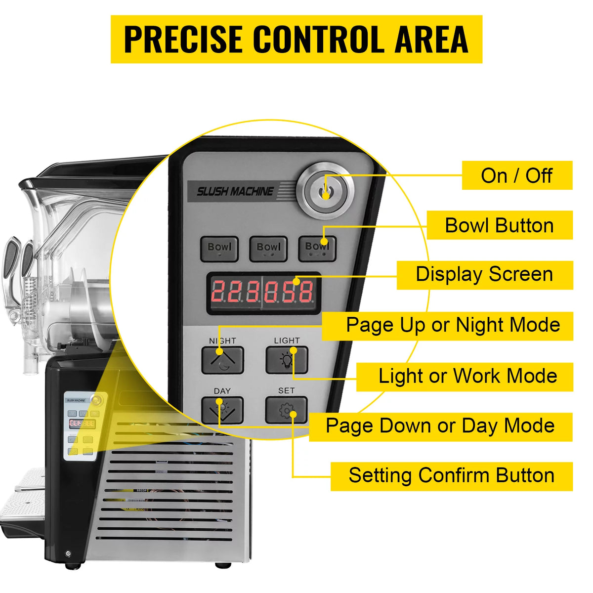 Commercial Slushy Machine Double Tank B945885