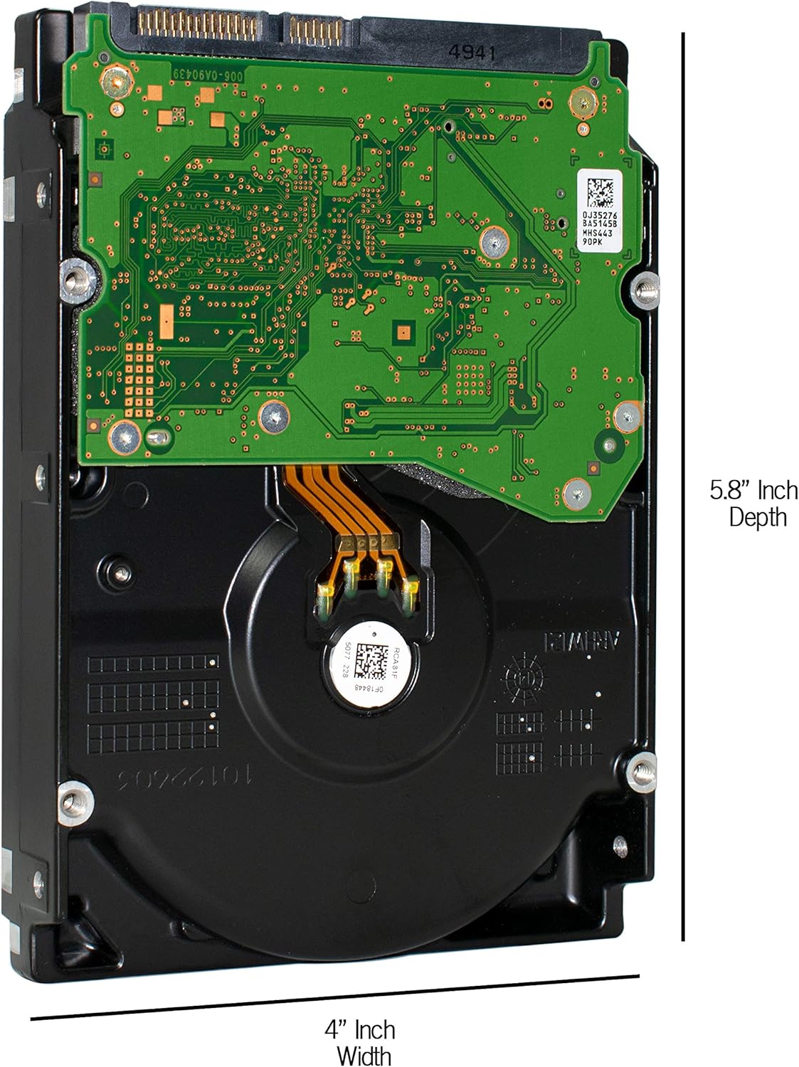 12TB 7.2K SATA 6Gb/s 3.5-Inch Internal Hard Disk Drive U499