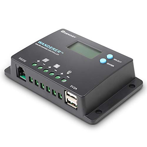 20A 12V/24V PWM Waterproof Solar Charge Controller with LCD Display Z9373