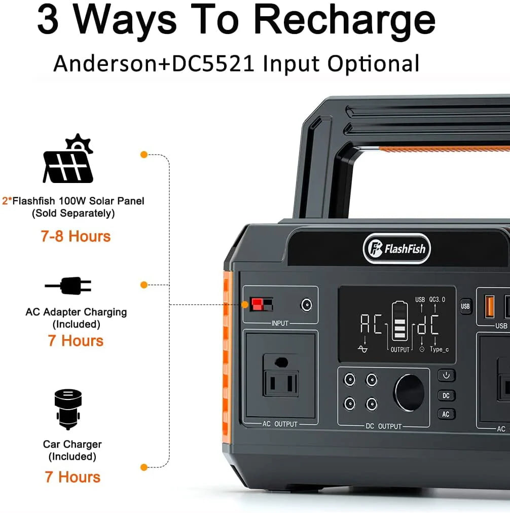 560W Portable Power Station Y7584