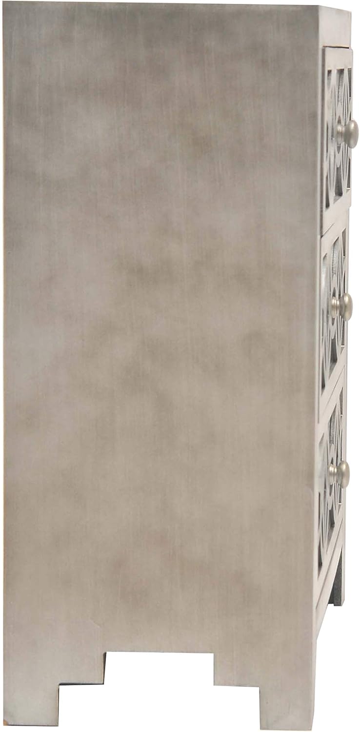 Grey 3 Drawer Chest H521420