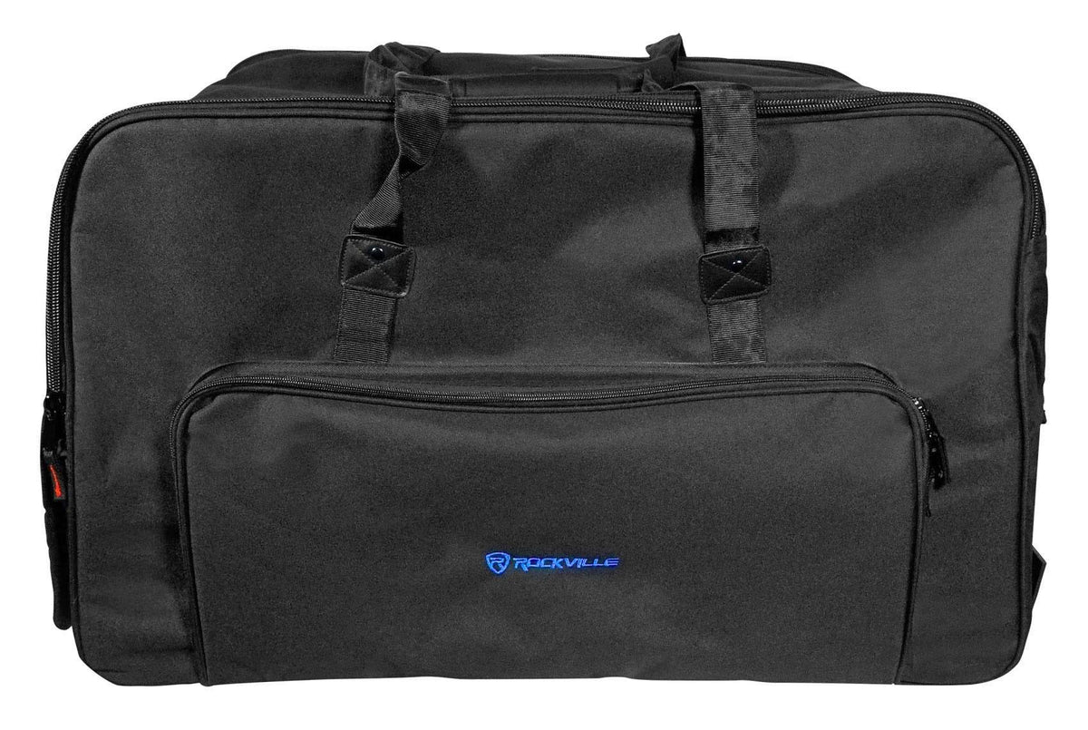 Rolling Speaker Bag with Handle and Wheels R97891