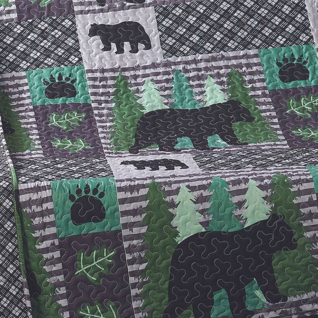 Quilted Throw Blanket 50" x 60" C8618