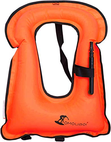 Inflatable Snorkel Vest for Adults 96-220 lbs F3082