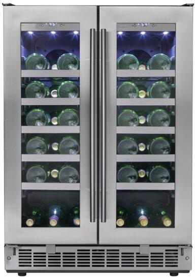 24 in. 42 Bottle Dual-Zone Wine Cooler H153369