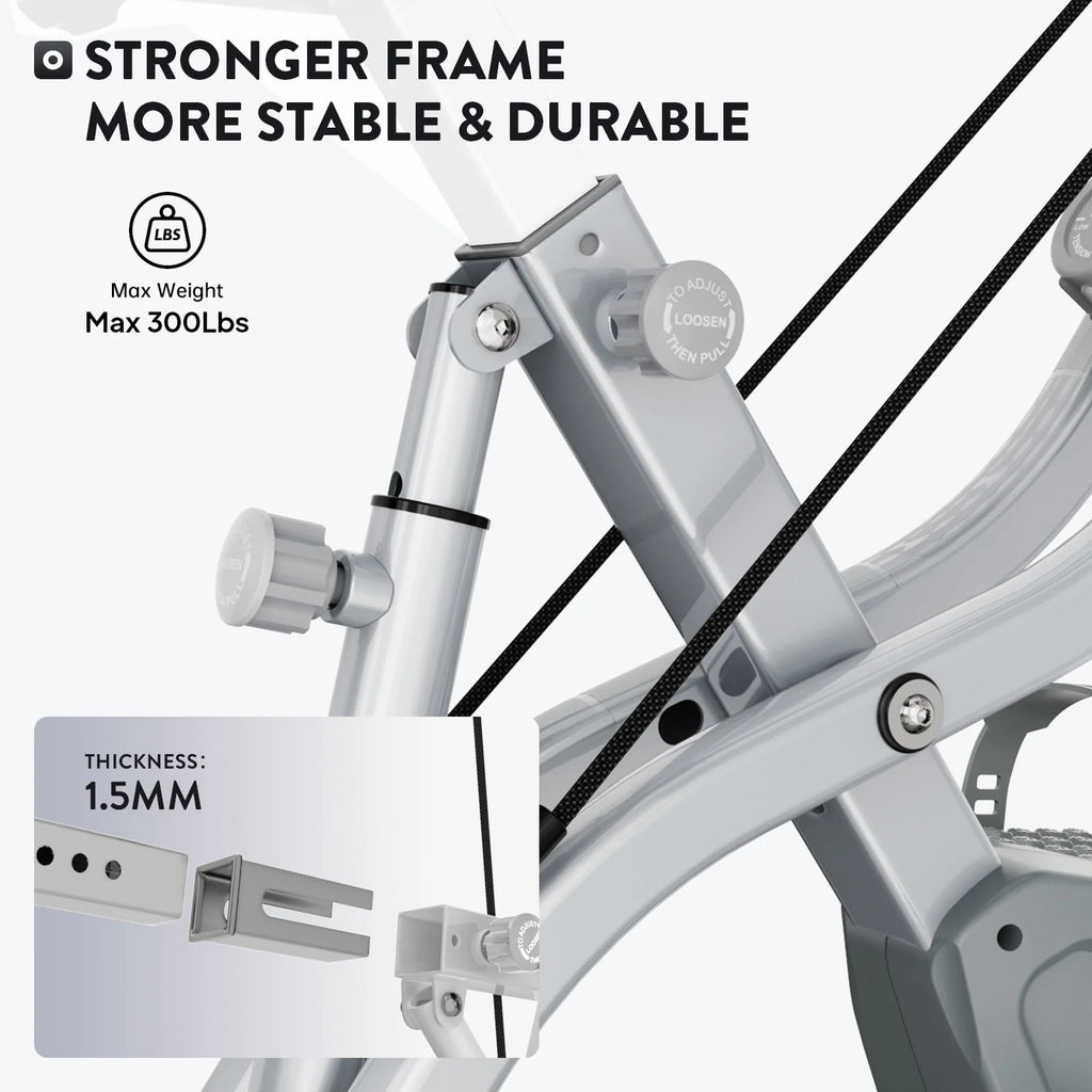 4in1 Folding Stationary Exercise Bike J9871