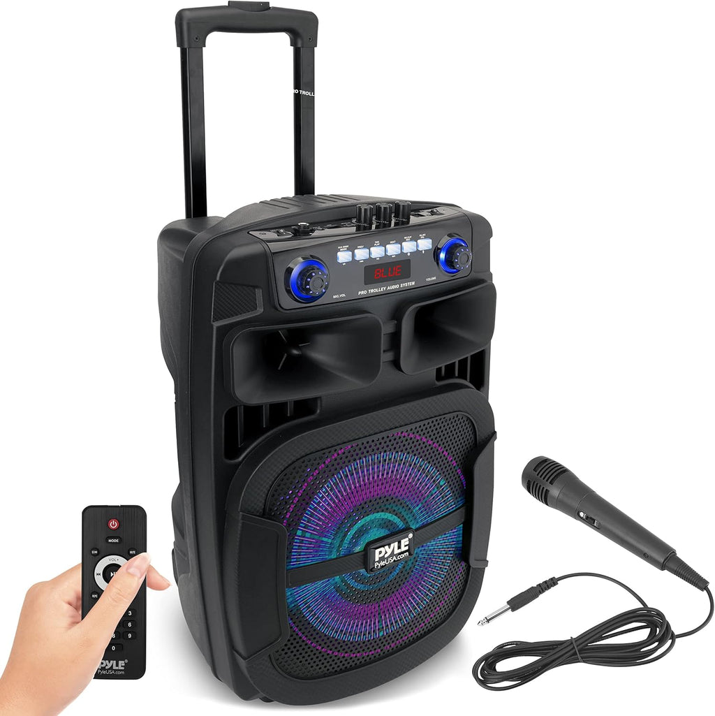 Portable 800W 12” Bluetooth PA Speaker System B965868