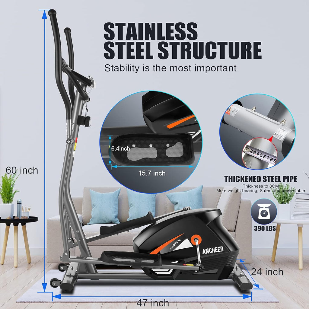 Elliptical Cross Trainer with LCD Monitor W6285