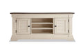 White Gray TV Console M784