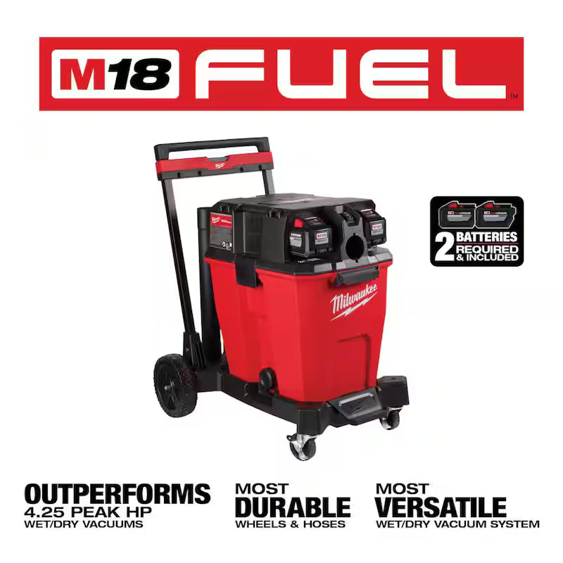 12 Gal Cordless Wet/Dry Shop Vac Kit with Right Angle Tool and Bag H4781