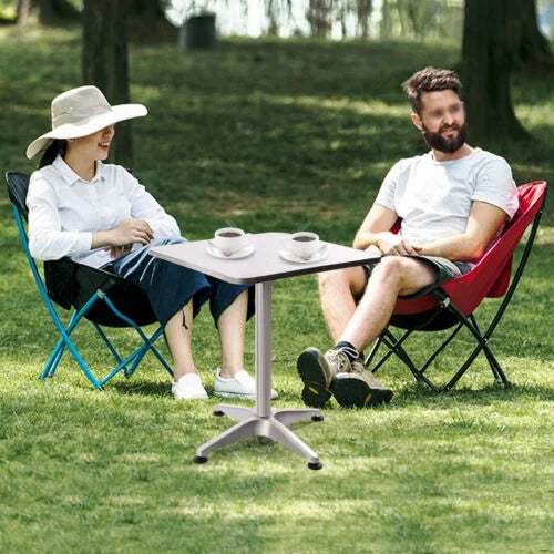 Portable Square Flip-up Aluminum Table M7530