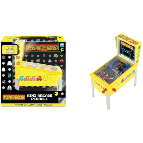 Mini Arcade Pinball Tabletop Game with Lights & Sounds E77589