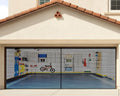 16x7FT Fiberglass Mesh Garage Door Screen with Magnetic, Pack of 2 S169