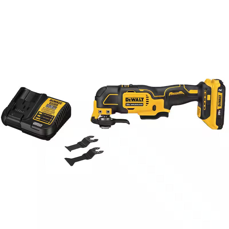 Cordless Brushless Oscillating Multi Tool with 2.0Ah Battery and Charger B315