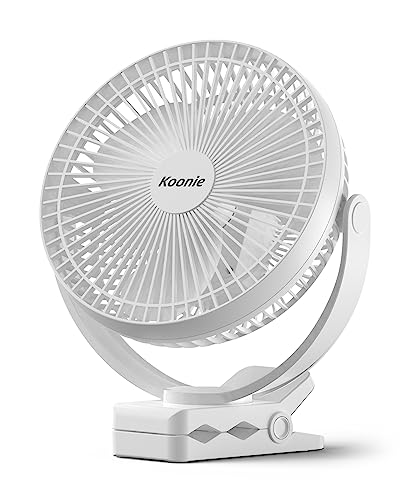 10000mAh Portable Clip on Fan with LED Lantern and Hook S572350