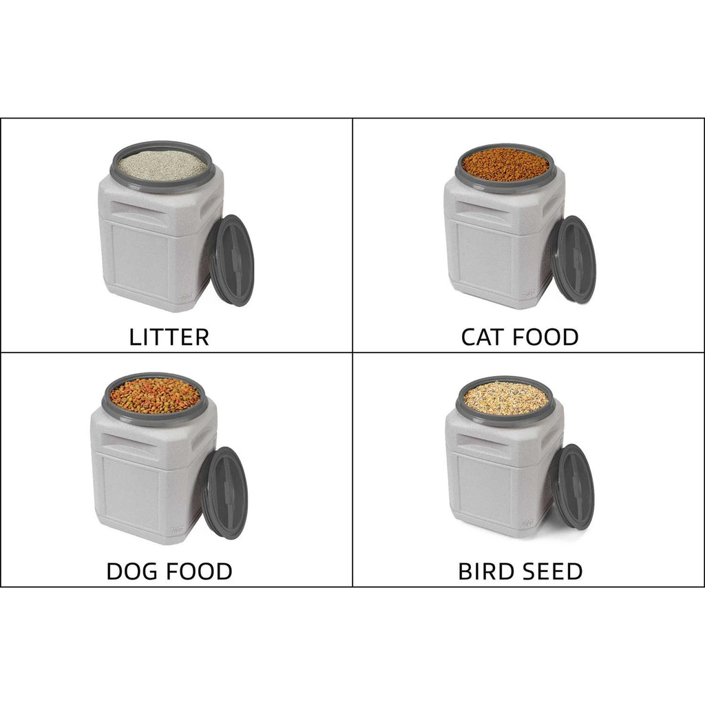 Pet Food Storage Container with Scoop W807014
