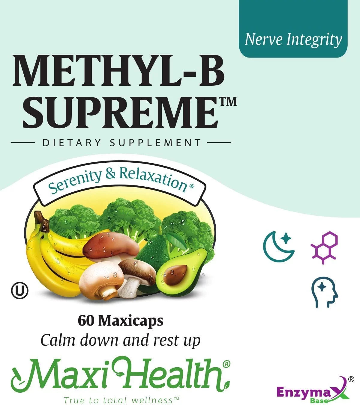 Kosher Methyl B Supreme 60 Capsules V6942