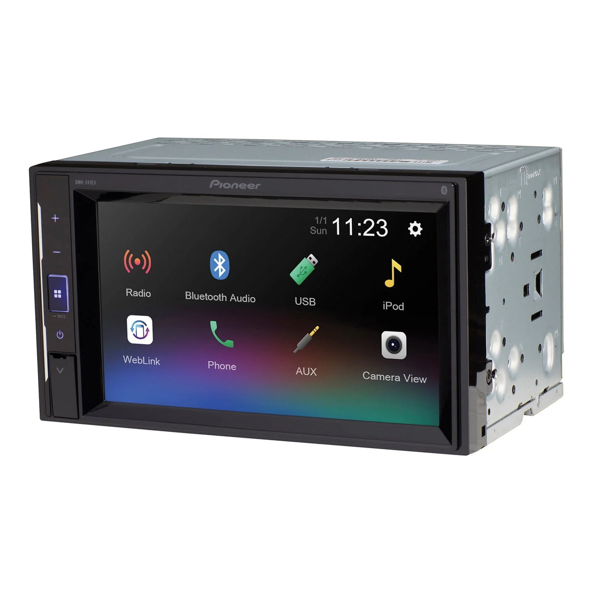 6.2-In. Double-DIN Digital Media Receiver with Touch Screen and Bluetooth P387104