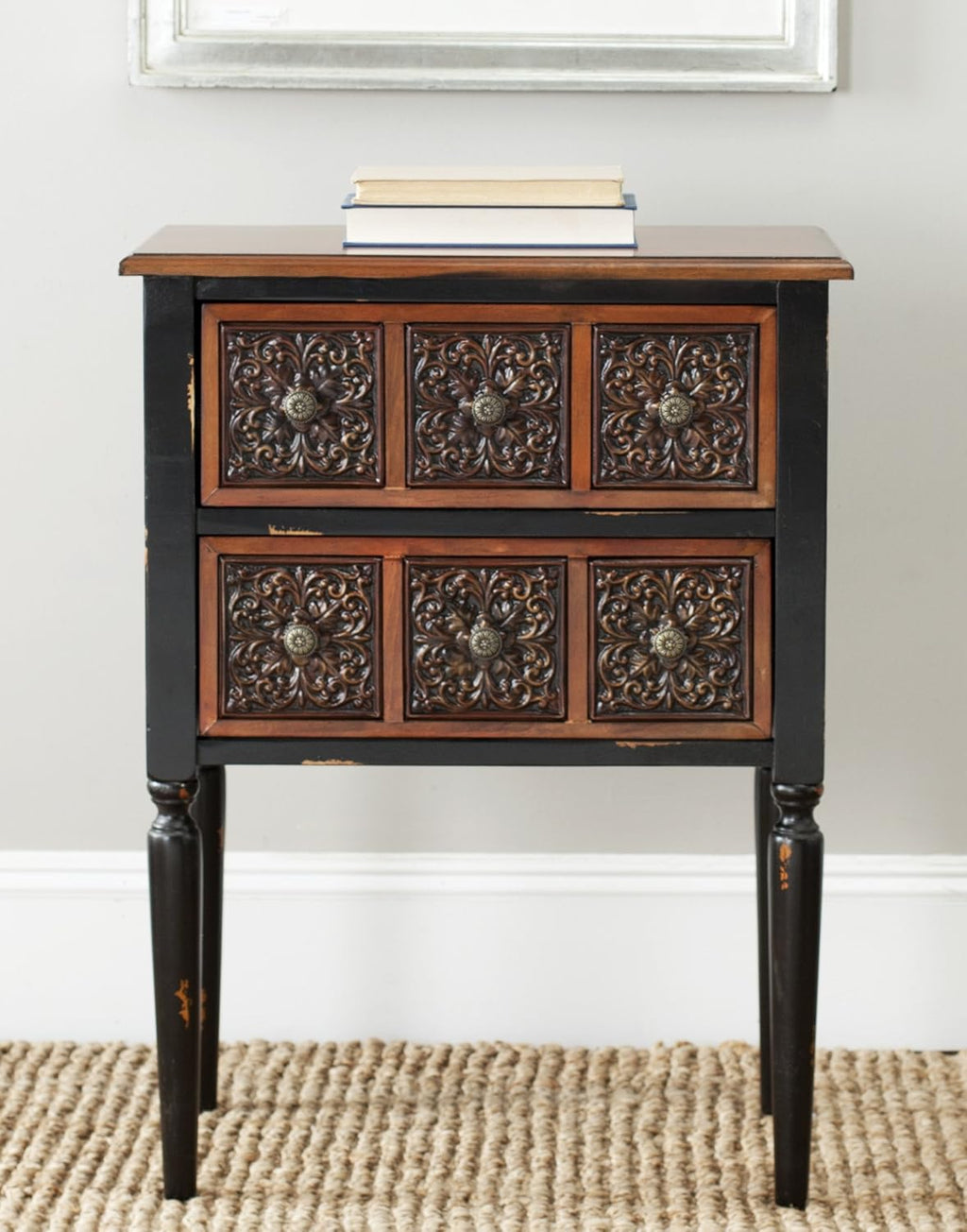 Dark Brown Side Table V4903