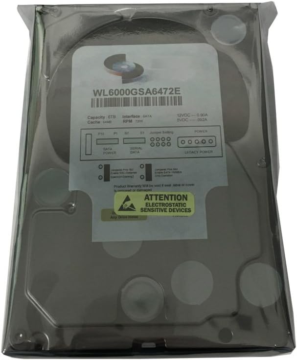 6TB 7200RPM 64MB Cache SATA 3.5 Hard Drive A16025
