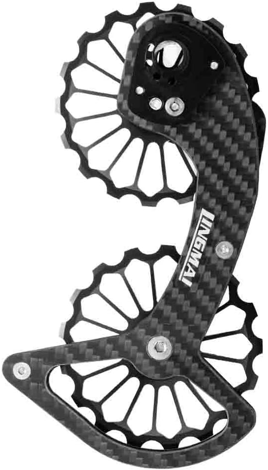 Carbon Fiber Ceramic Rear Derailleur 17T Pulley Guide Wheel O65187