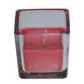 Square Glass Votive Candle T326