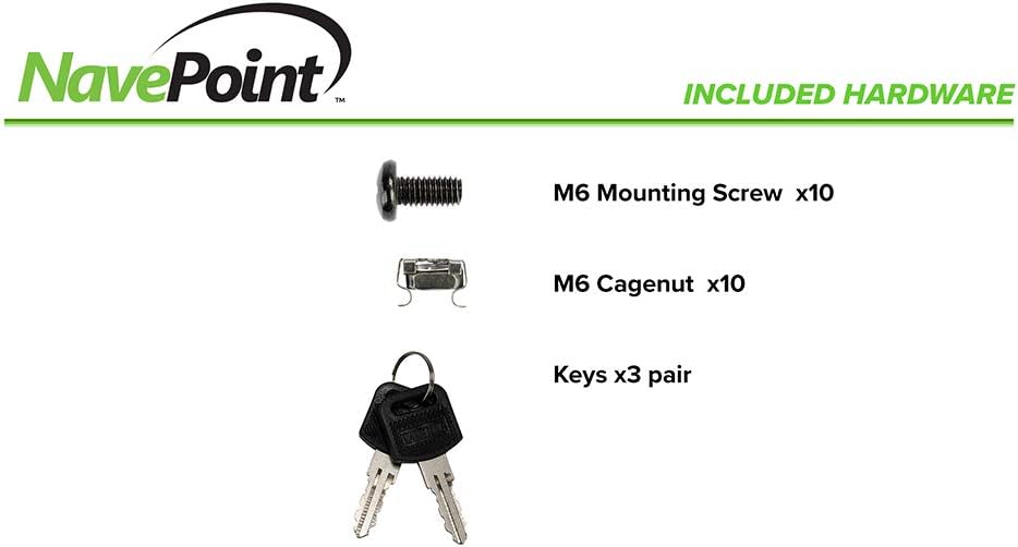 6U Wall Mount Server Cabinet Network Enclosure W953107