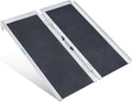 Portable Lightweight Aluminum Wheelchair Ramp Q6493